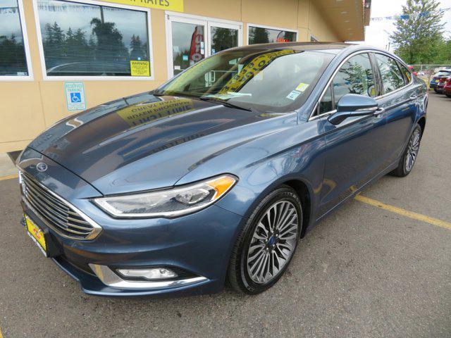 used 2018 Ford Fusion car, priced at $21,991