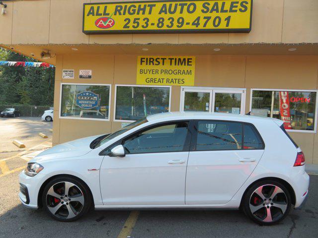 used 2018 Volkswagen Golf GTI car, priced at $17,991