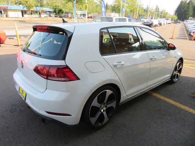 used 2018 Volkswagen Golf GTI car, priced at $17,991