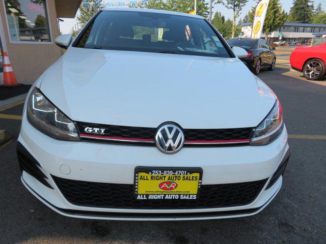 used 2018 Volkswagen Golf GTI car, priced at $17,991