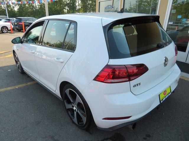 used 2018 Volkswagen Golf GTI car, priced at $17,991