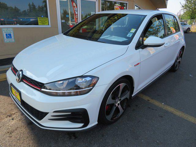 used 2018 Volkswagen Golf GTI car, priced at $17,991