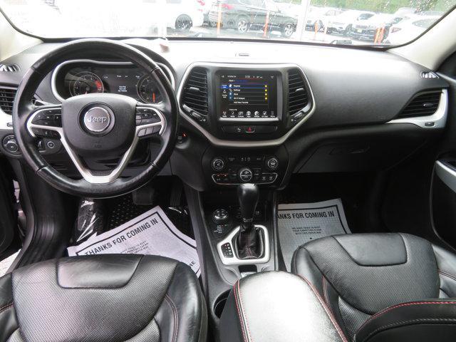 used 2018 Jeep Cherokee car, priced at $18,991