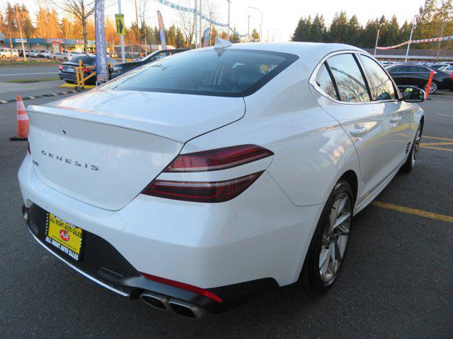 used 2022 Genesis G70 car, priced at $27,991