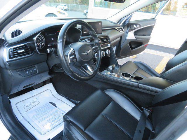 used 2022 Genesis G70 car, priced at $27,991