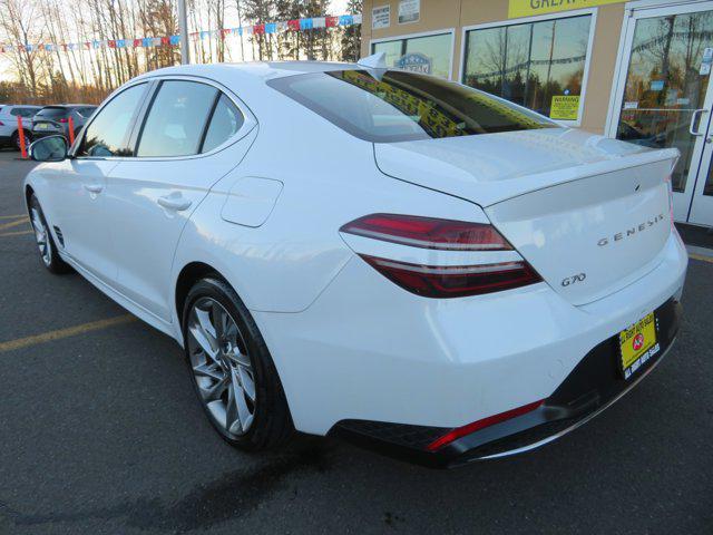 used 2022 Genesis G70 car, priced at $27,991