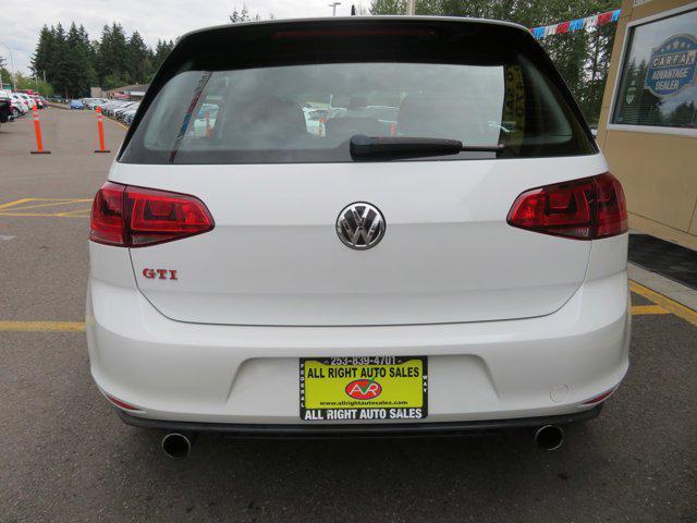 used 2017 Volkswagen Golf GTI car, priced at $20,991