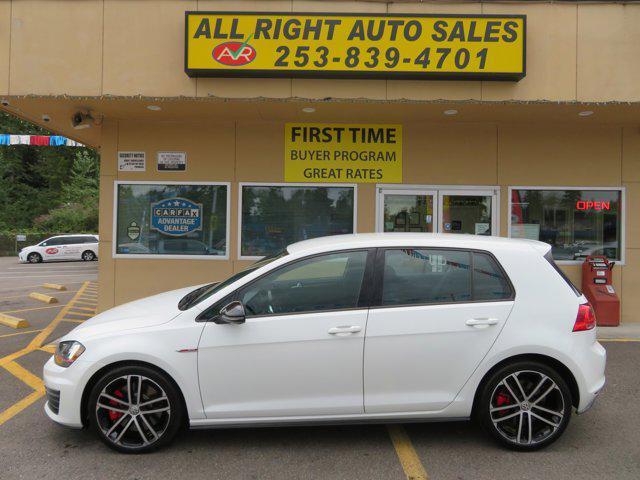 used 2017 Volkswagen Golf GTI car, priced at $20,991