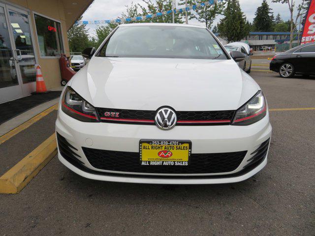 used 2017 Volkswagen Golf GTI car, priced at $20,991