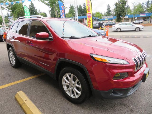 used 2017 Jeep Cherokee car, priced at $14,991