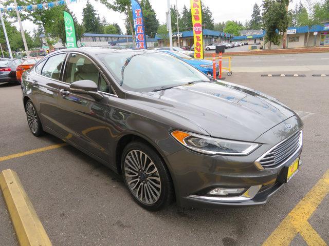 used 2017 Ford Fusion car, priced at $14,991