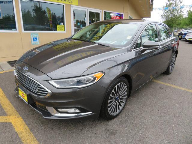 used 2017 Ford Fusion car, priced at $14,991