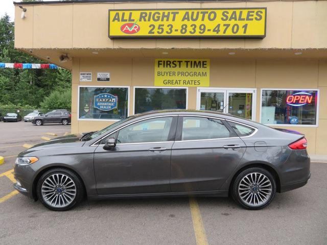 used 2017 Ford Fusion car, priced at $14,991