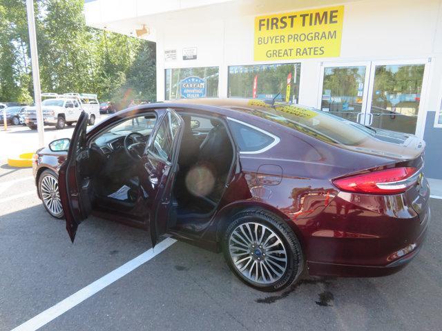 used 2017 Ford Fusion car, priced at $19,991