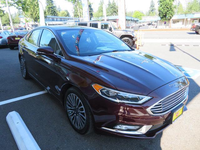used 2017 Ford Fusion car, priced at $19,991