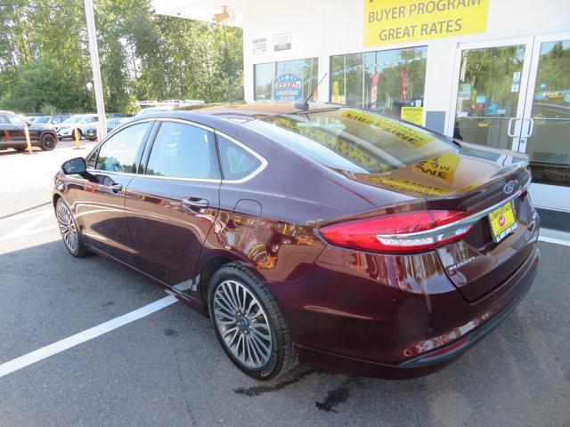 used 2017 Ford Fusion car, priced at $19,991