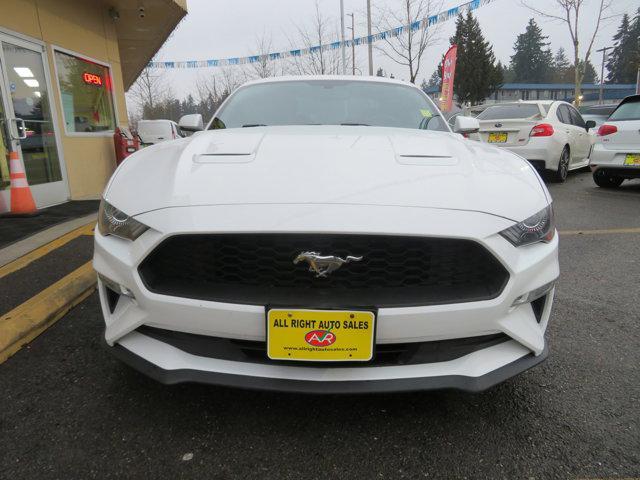 used 2018 Ford Mustang car, priced at $20,991