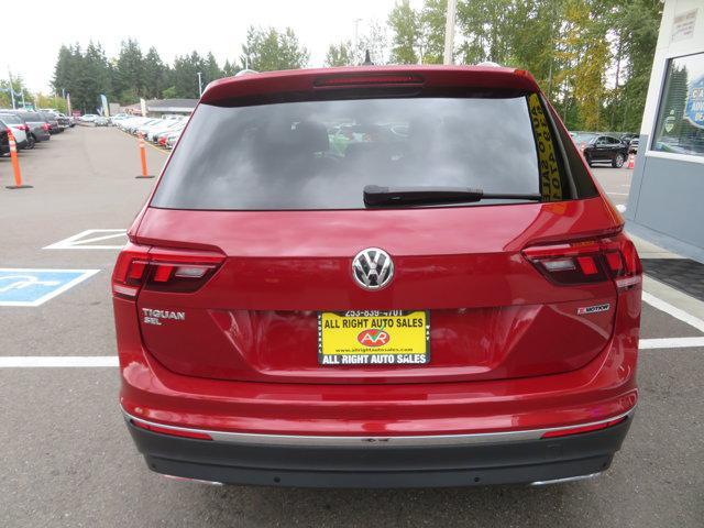 used 2021 Volkswagen Tiguan car, priced at $23,991