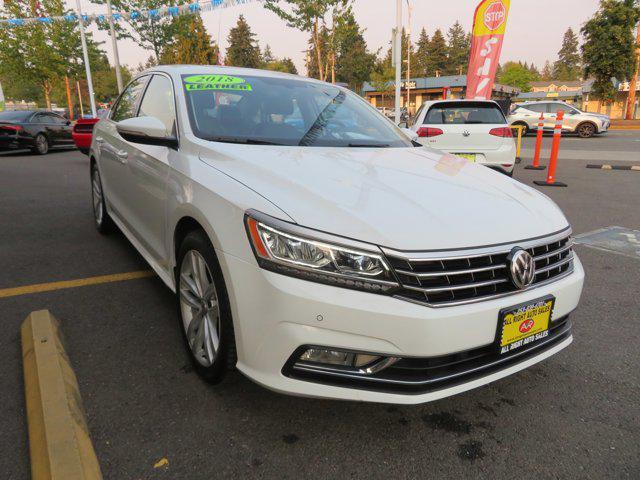 used 2018 Volkswagen Passat car, priced at $20,991