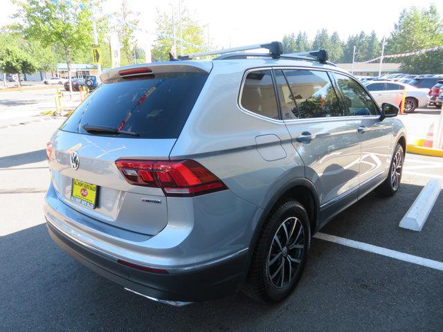 used 2021 Volkswagen Tiguan car, priced at $20,991