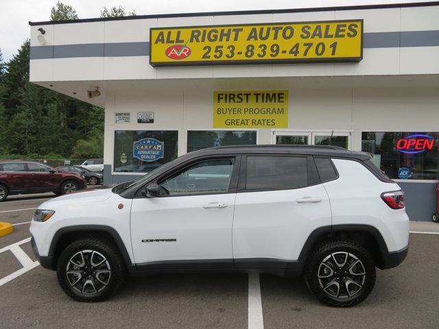 used 2024 Jeep Compass car, priced at $32,991