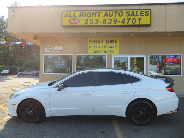 used 2021 Hyundai Sonata car, priced at $20,991