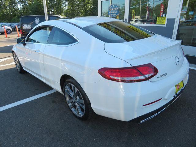 used 2017 Mercedes-Benz C-Class car, priced at $24,991