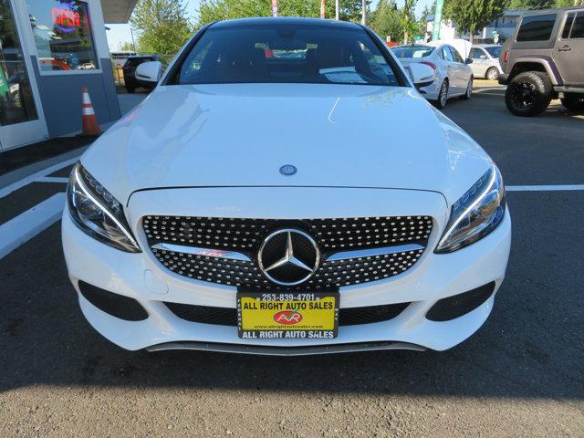 used 2017 Mercedes-Benz C-Class car, priced at $24,991