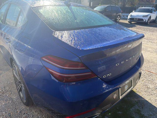 used 2025 Genesis G70 car, priced at $50,122
