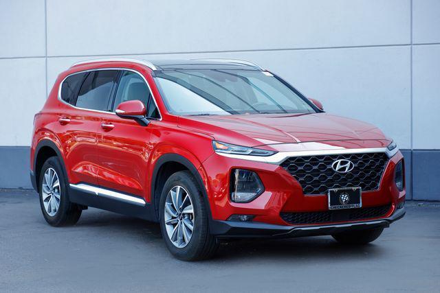 used 2020 Hyundai Santa Fe car, priced at $22,210