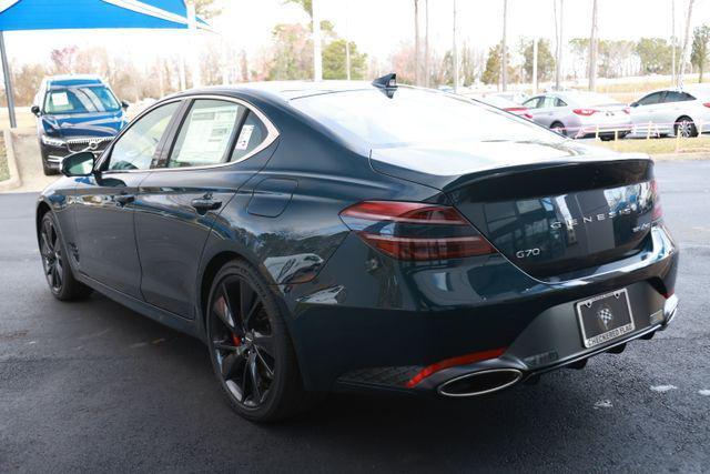 used 2023 Genesis G70 car, priced at $43,799