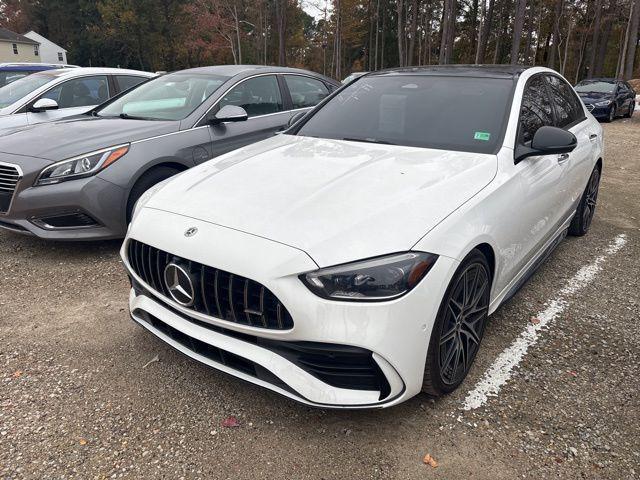 used 2023 Mercedes-Benz AMG C 43 car, priced at $46,724