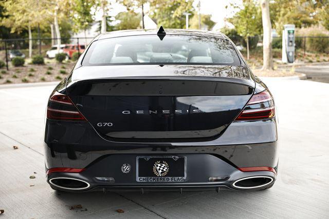 used 2025 Genesis G70 car, priced at $36,100