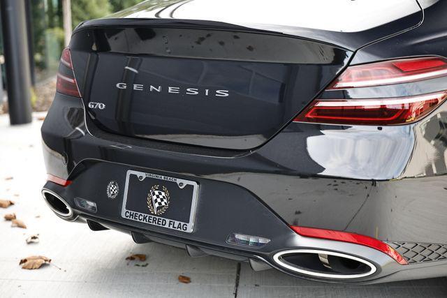 used 2025 Genesis G70 car, priced at $36,100