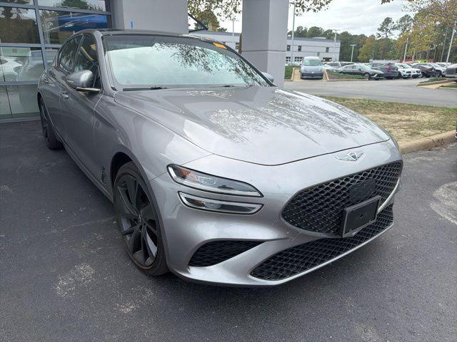 used 2023 Genesis G70 car, priced at $27,363