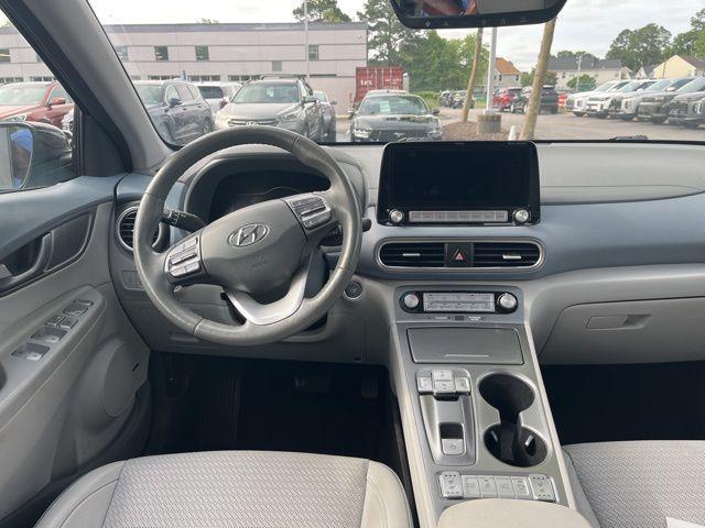used 2021 Hyundai Kona EV car, priced at $19,016