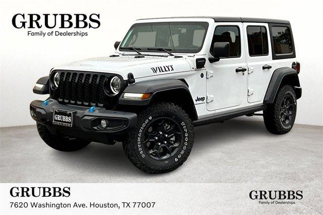 used 2023 Jeep Wrangler 4xe car, priced at $35,245