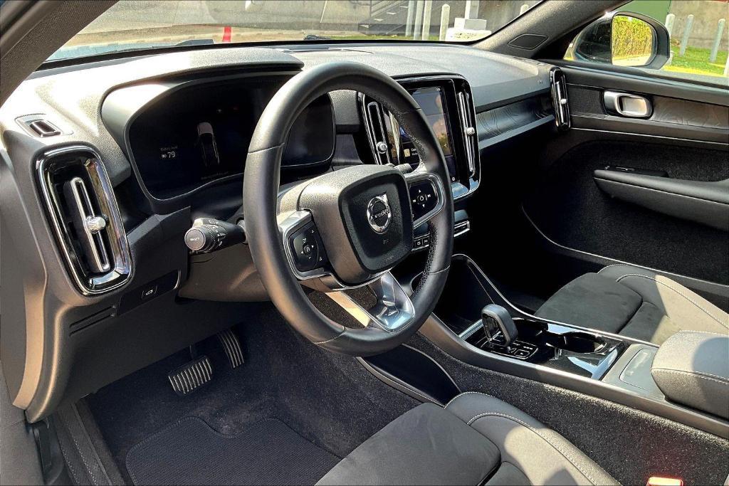 used 2023 Volvo C40 Recharge Pure Electric car, priced at $27,875