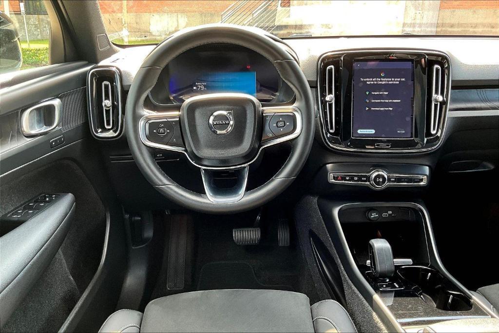 used 2023 Volvo C40 Recharge Pure Electric car, priced at $27,875