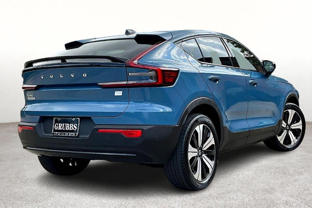 used 2023 Volvo C40 Recharge Pure Electric car, priced at $27,875