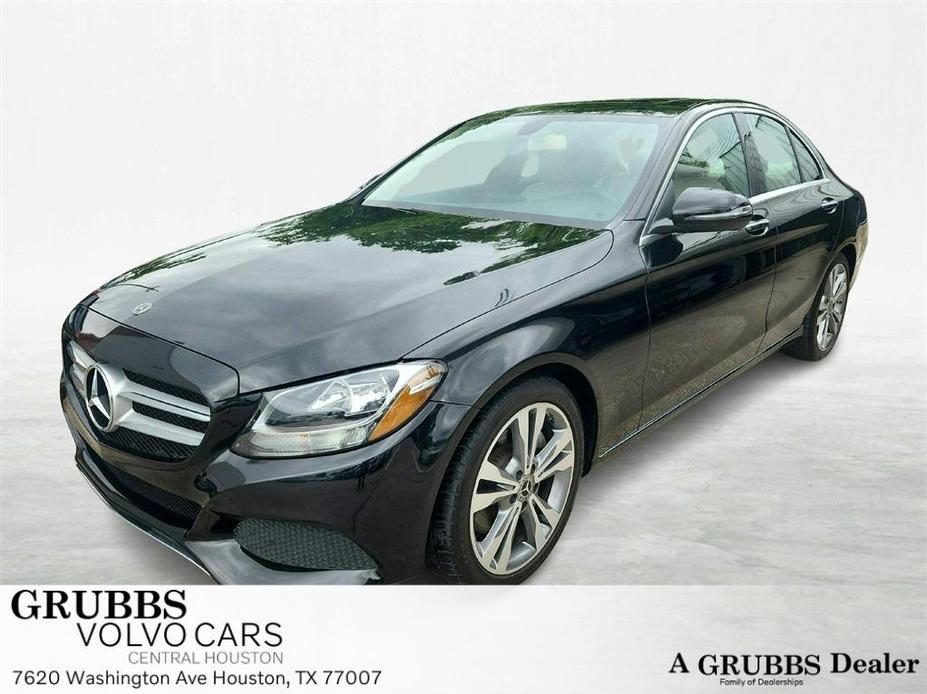 used 2018 Mercedes-Benz C-Class car, priced at $21,878