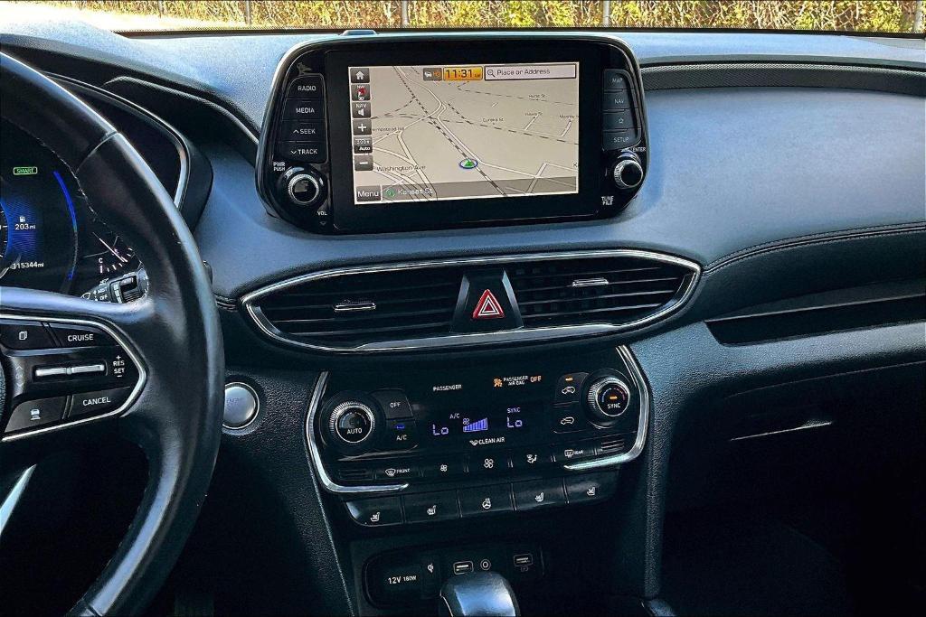 used 2019 Hyundai Santa Fe car, priced at $15,588