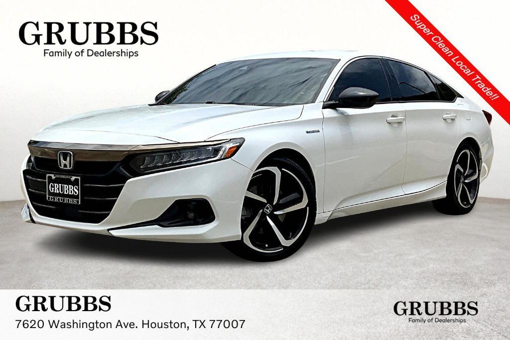 used 2022 Honda Accord Hybrid car, priced at $22,596