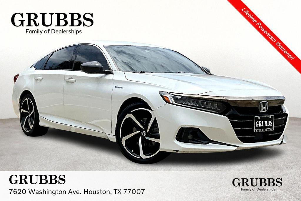 used 2022 Honda Accord Hybrid car, priced at $21,981