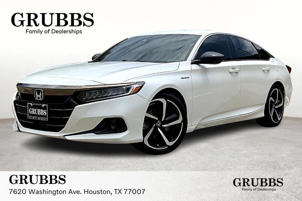used 2022 Honda Accord Hybrid car, priced at $23,502