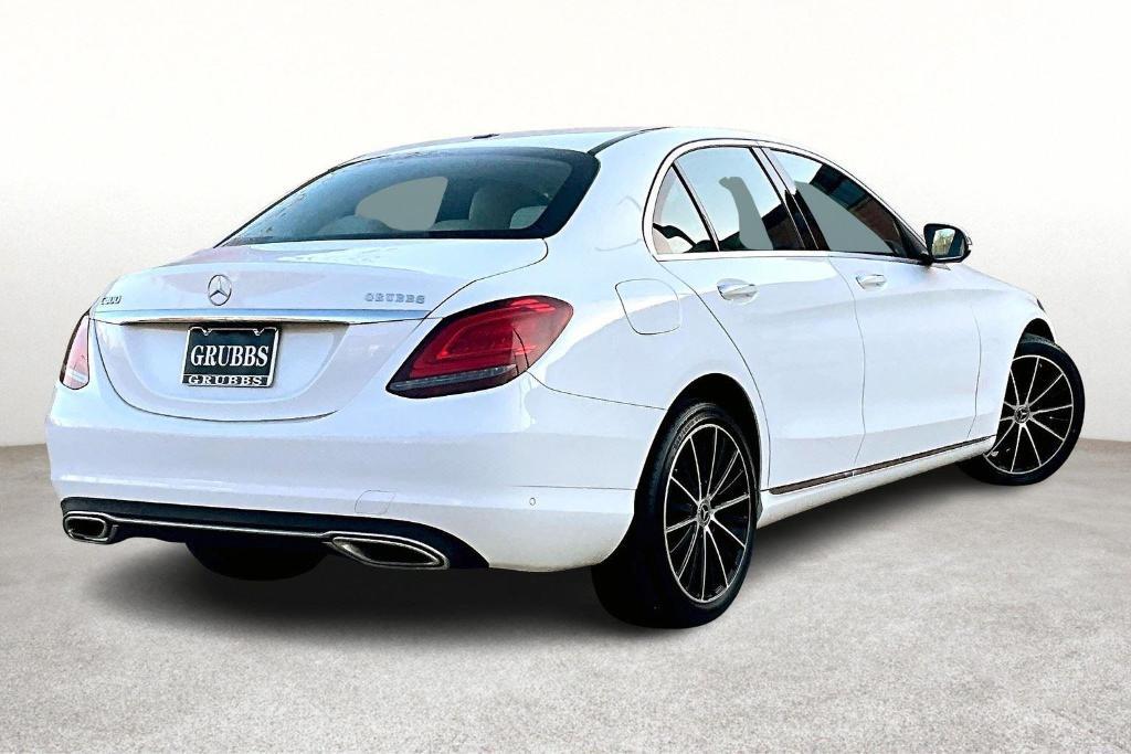 used 2021 Mercedes-Benz C-Class car, priced at $21,750