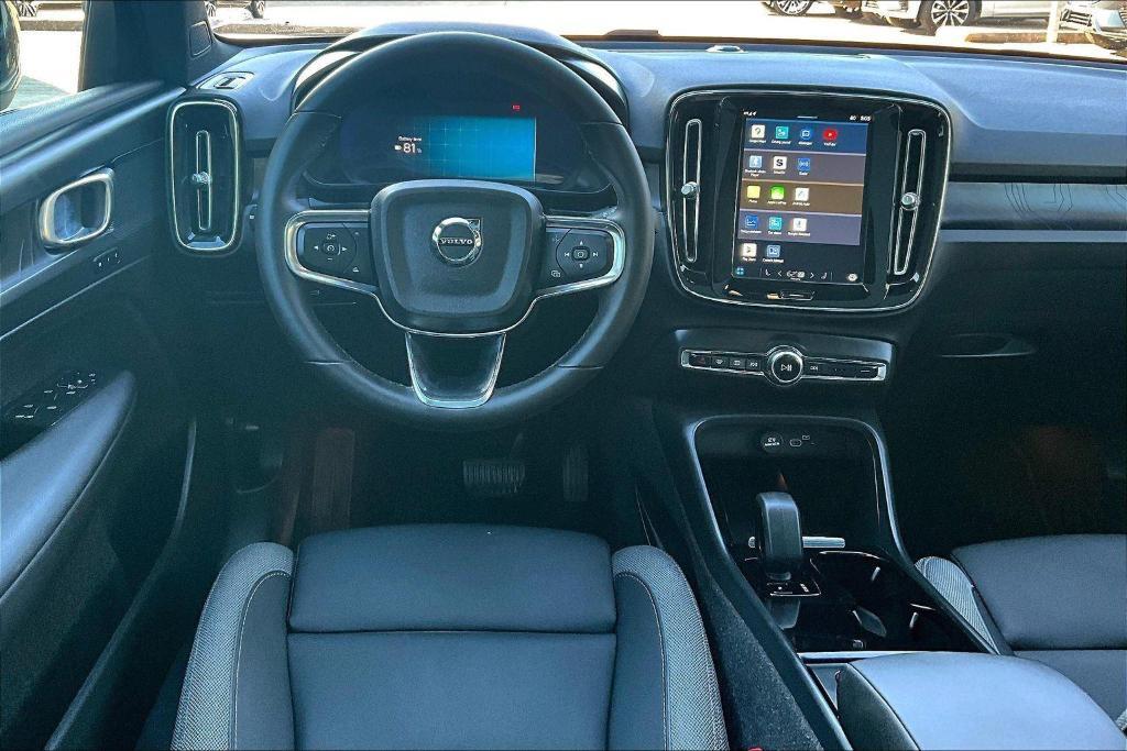 used 2023 Volvo C40 Recharge Pure Electric car, priced at $27,189