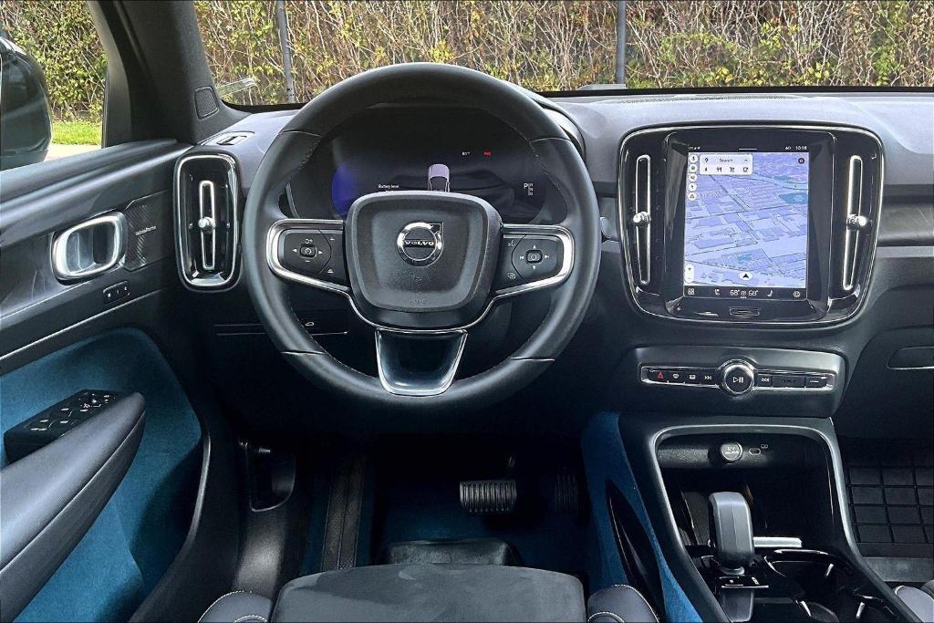 used 2023 Volvo C40 Recharge Pure Electric car, priced at $30,477