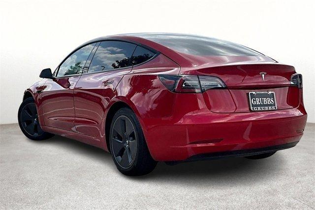 used 2022 Tesla Model 3 car, priced at $21,000