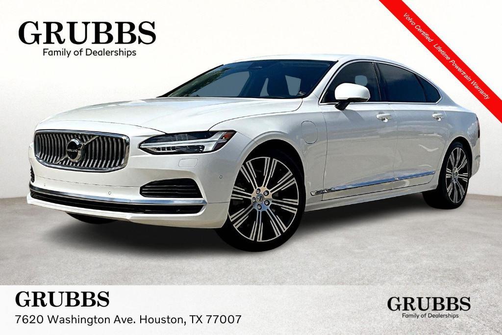 used 2023 Volvo S90 Recharge Plug-In Hybrid car, priced at $51,483
